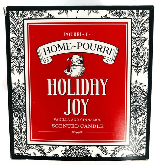 Archipelago Holiday Joy Vanilla Cinnamon Christmas Candle New in Box - Picture 9 of 9